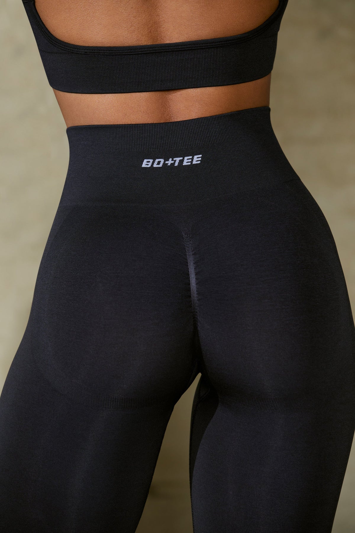 Petite High Waist Define Luxe Leggings in Black