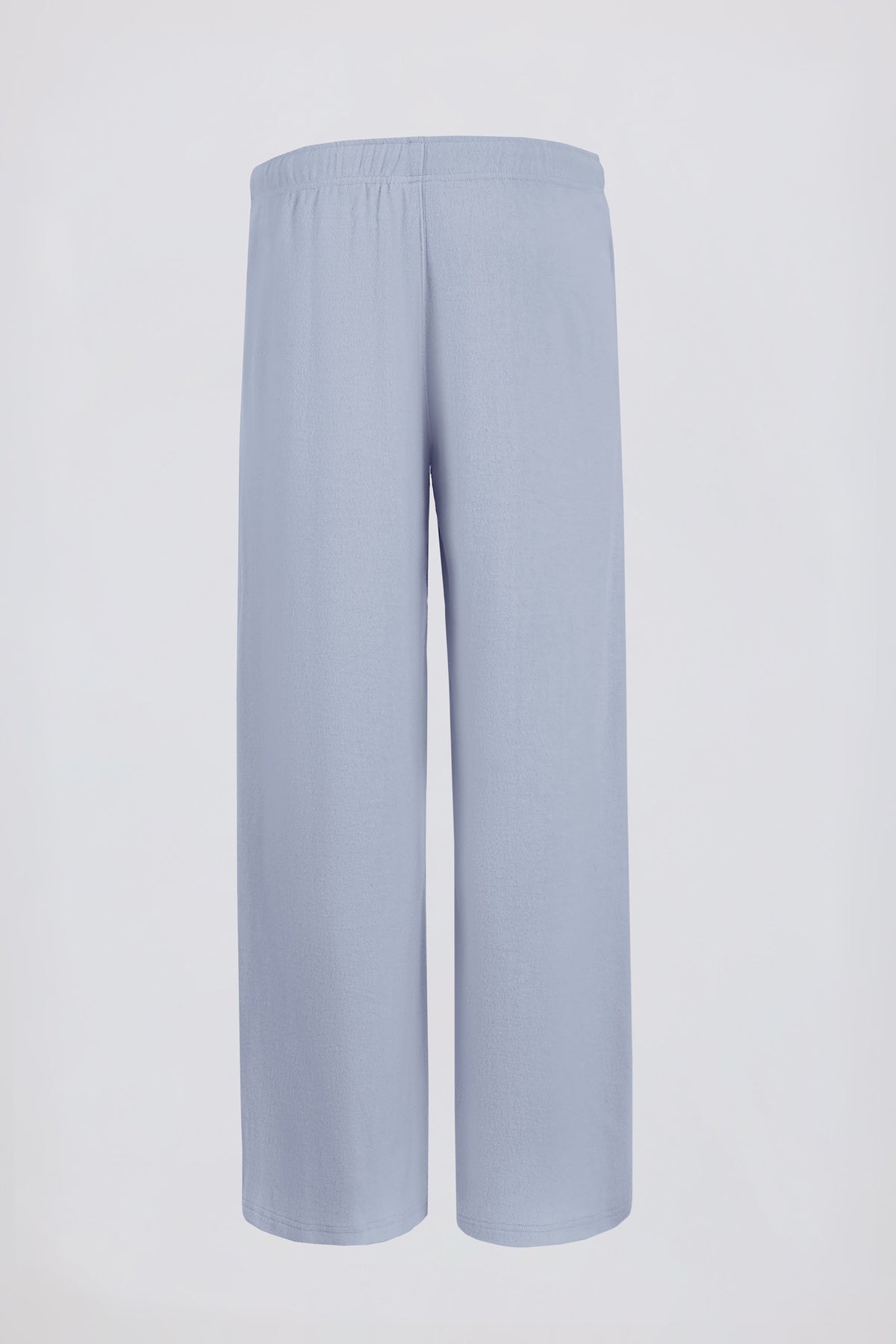 Tall Brushed Jersey Wide-Leg Joggers in Soft Blue
