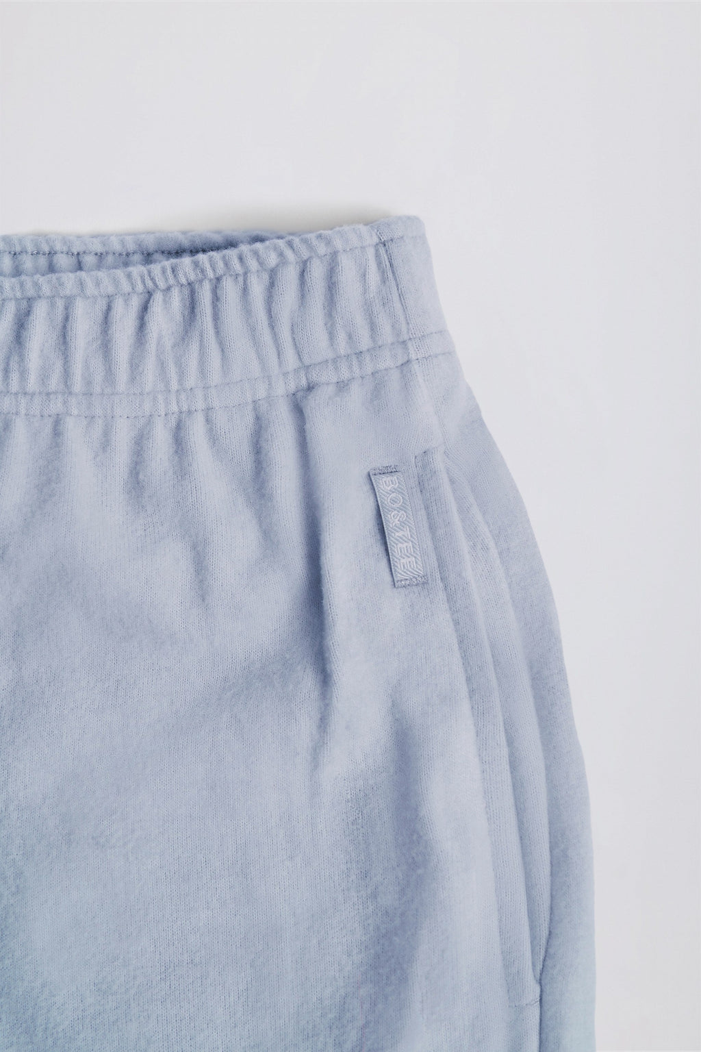 Tall Brushed Jersey Wide-Leg Joggers in Soft Blue