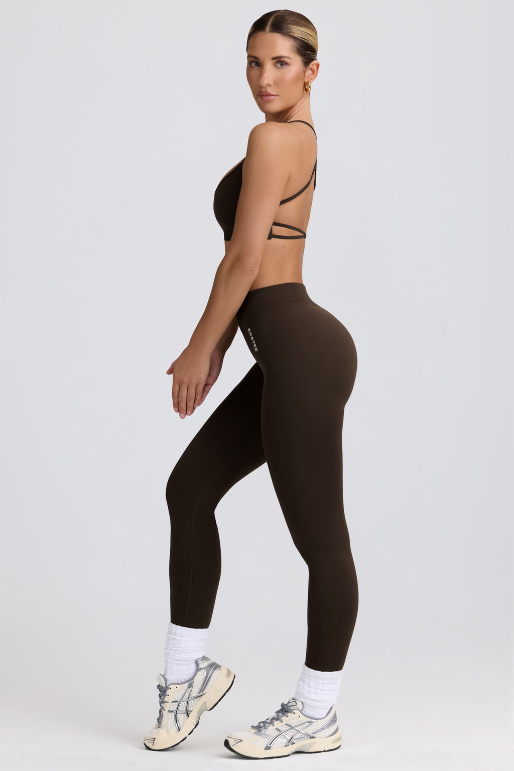 Super Sculpt Seamless High-Waist Leggings in Brown