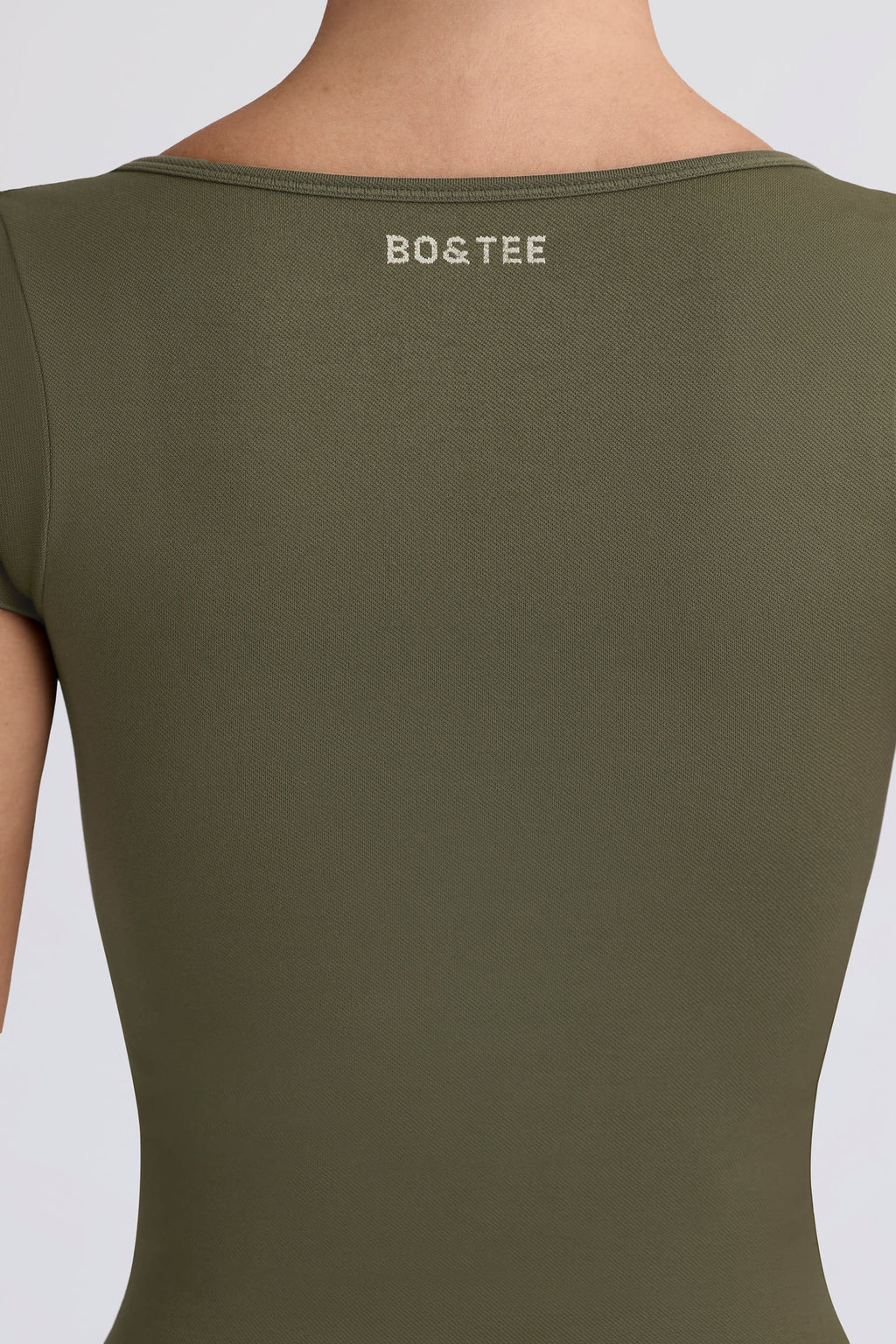Super Sculpt Seamless T-Shirt in Light Green