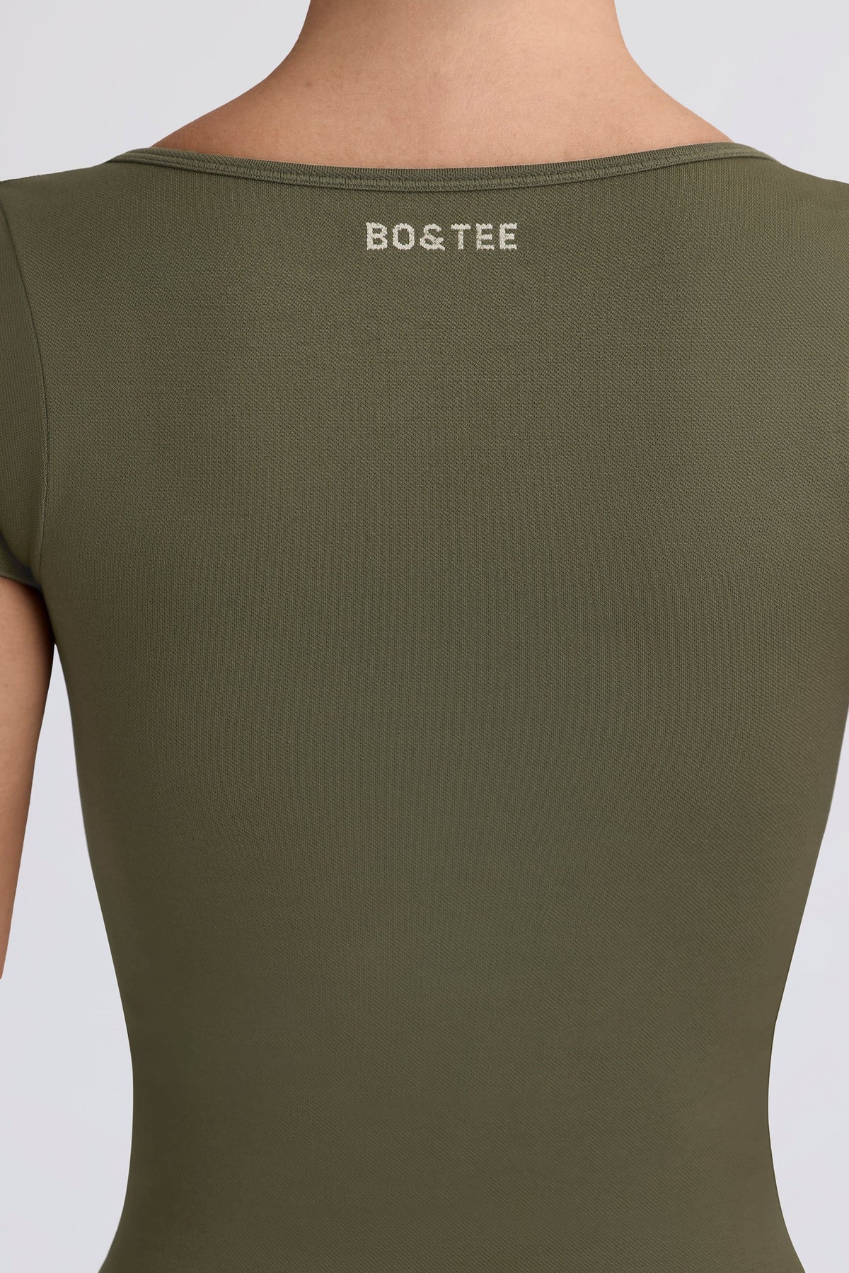 Super Sculpt Seamless T-Shirt in Light Green